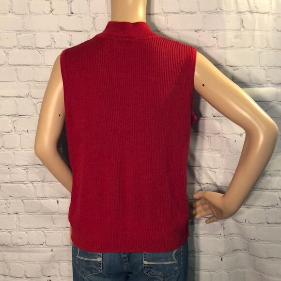 Croft & Barrow Vintage Ribbed Sleeveless Top LP - Picture 6 of 11